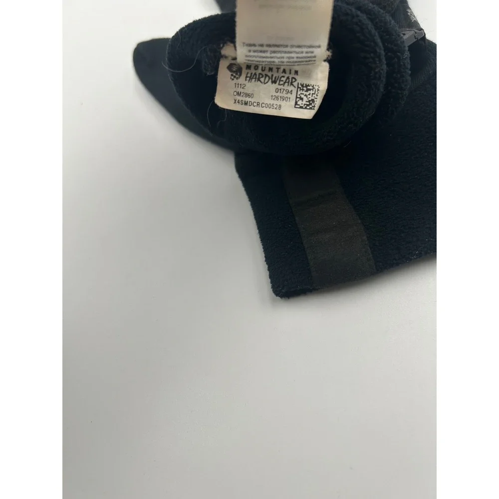 Mountain Hardwear Black Fleece Gloves OM2860 Winter Outdoor Gear‎ Womens